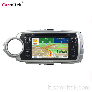 2 din dvd per auto GPS per Yaris 2012-2017